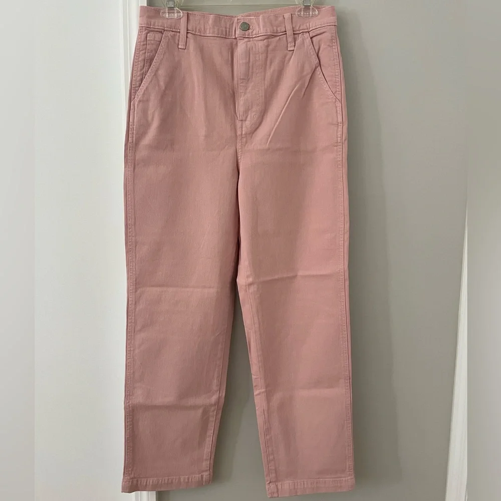 NWT Madewell High-Rise Classic Straight Pants - Picture 2 of 5